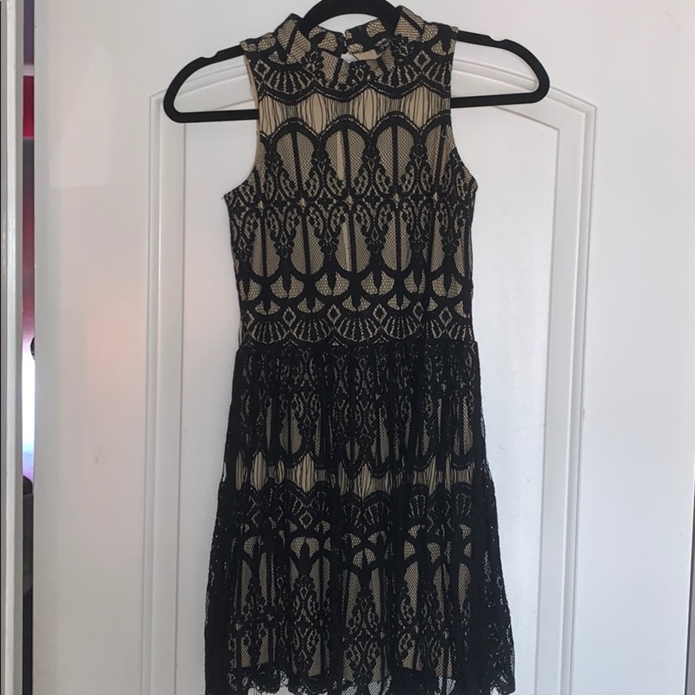 Penelope Tree Black Lace Dress Girls Size 14